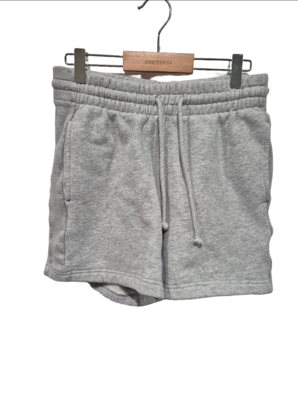 Aritzia Tna Cozy Fleece Boyfriend 5" Sweatshort Heather Grey XS